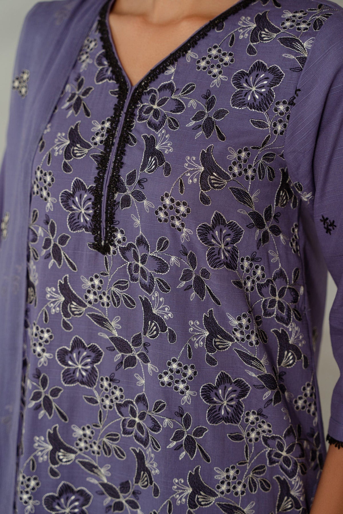 Taana Baana | Manzil Winter | C3411B -  Taana Baana Ladies Clothes - Original Designer Dress - House of Maryam