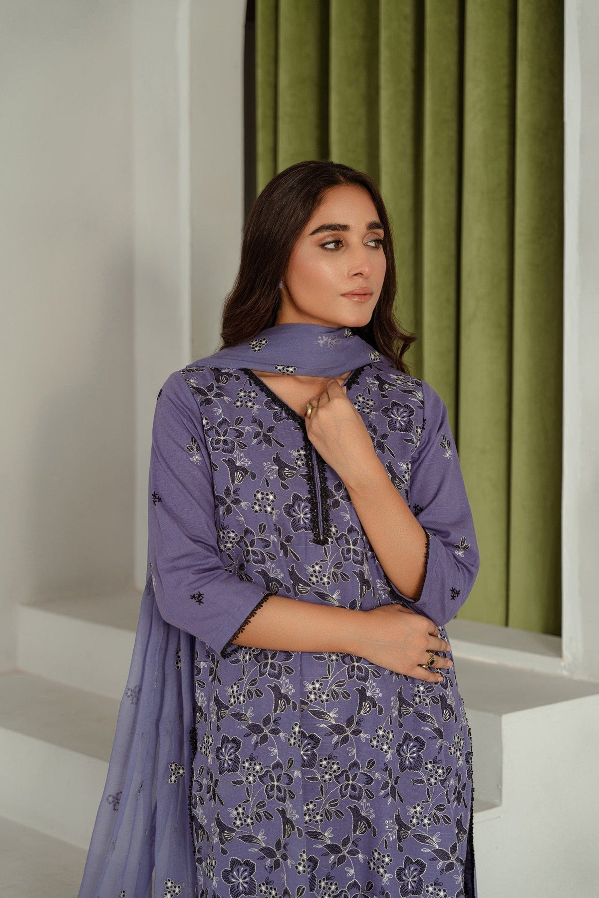 Taana Baana | Manzil Winter | C3411B -  Taana Baana Ladies Clothes - Original Designer Dress - House of Maryam