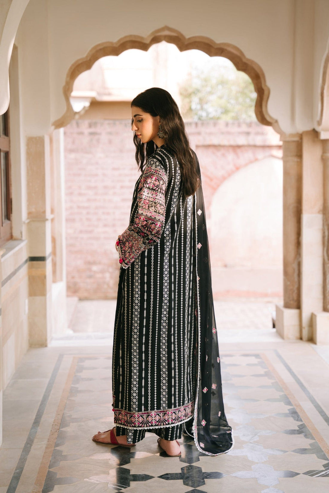 Taana Baana | Manzil Winter | B3401A -  Taana Baana Ladies Clothes - Original Designer Dress - House of Maryam