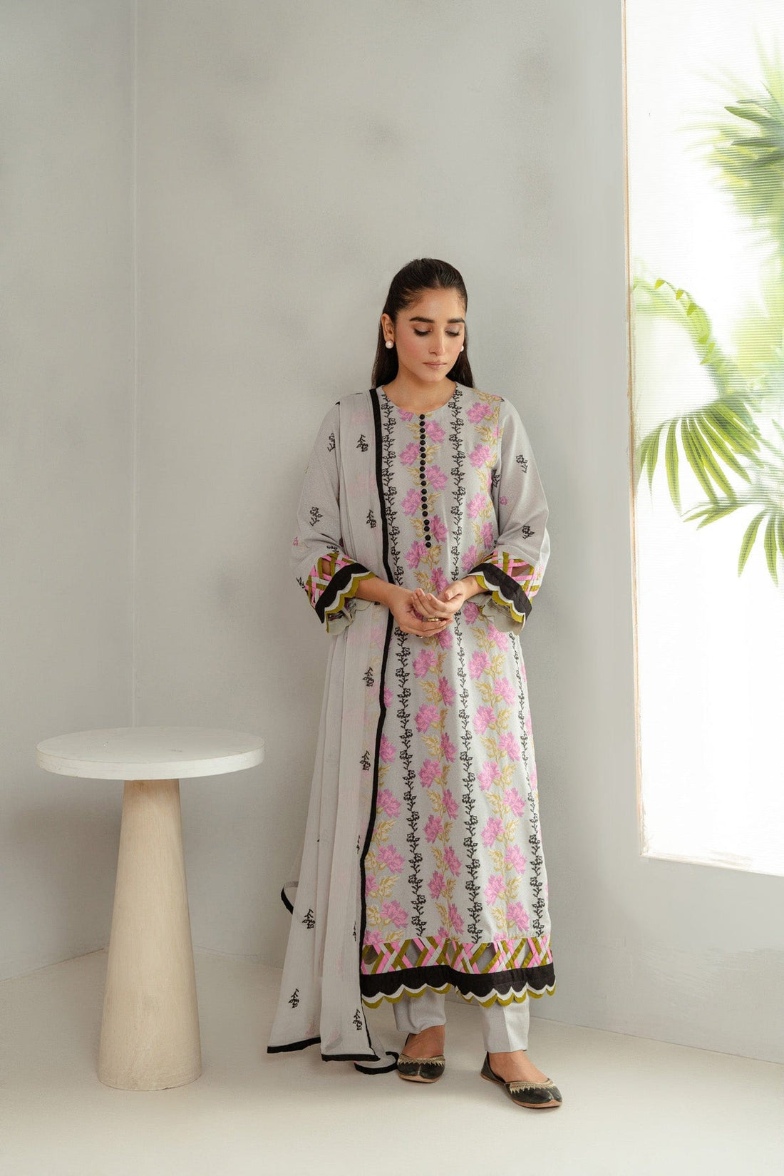 Taana Baana | Manzil Winter |  C3409B -  Taana Baana Ladies Clothes - Original Designer Dress - House of Maryam