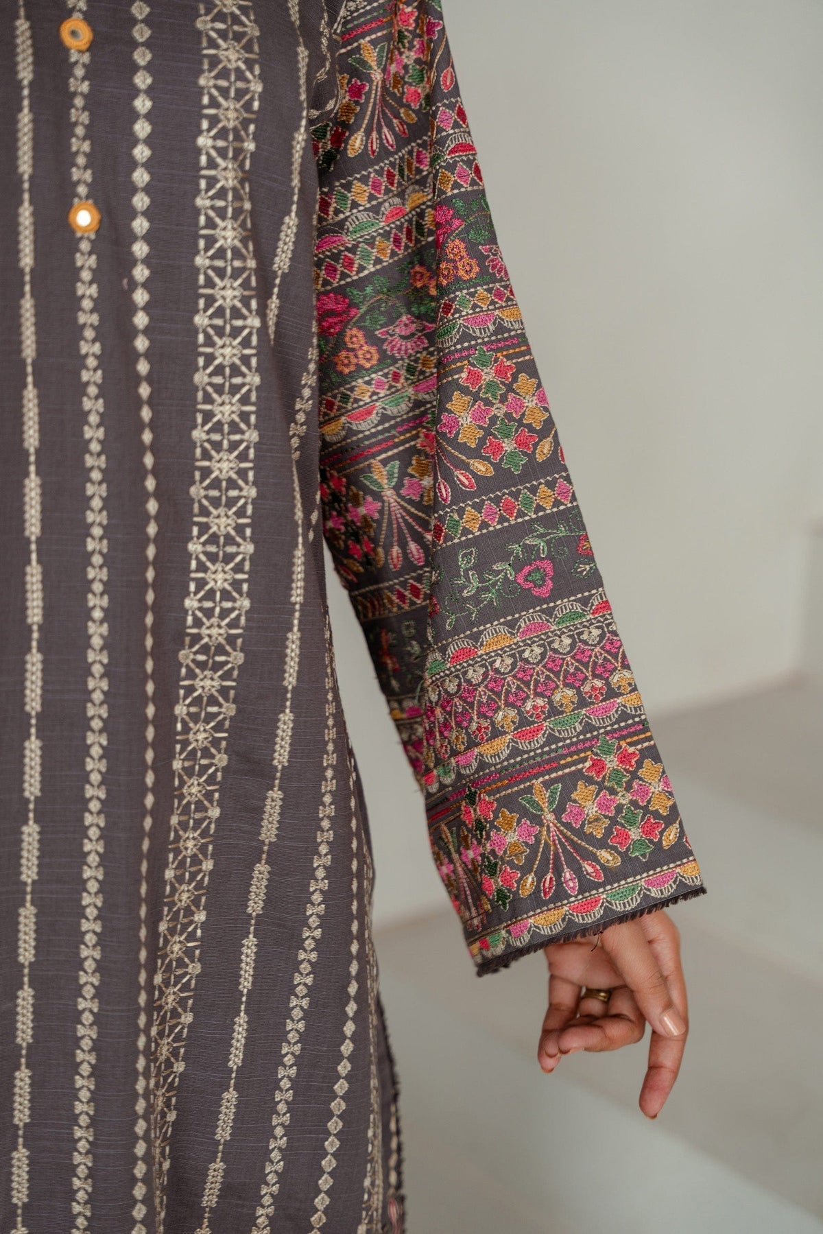 Taana Baana | Manzil Winter |  B3401B -  Taana Baana Ladies Clothes - Original Designer Dress - House of Maryam