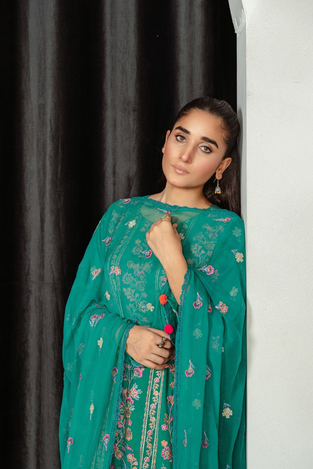 Taana Baana | Manzil Winter |M3402A -  Taana Baana Ladies Clothes - Original Designer Dress - House of Maryam