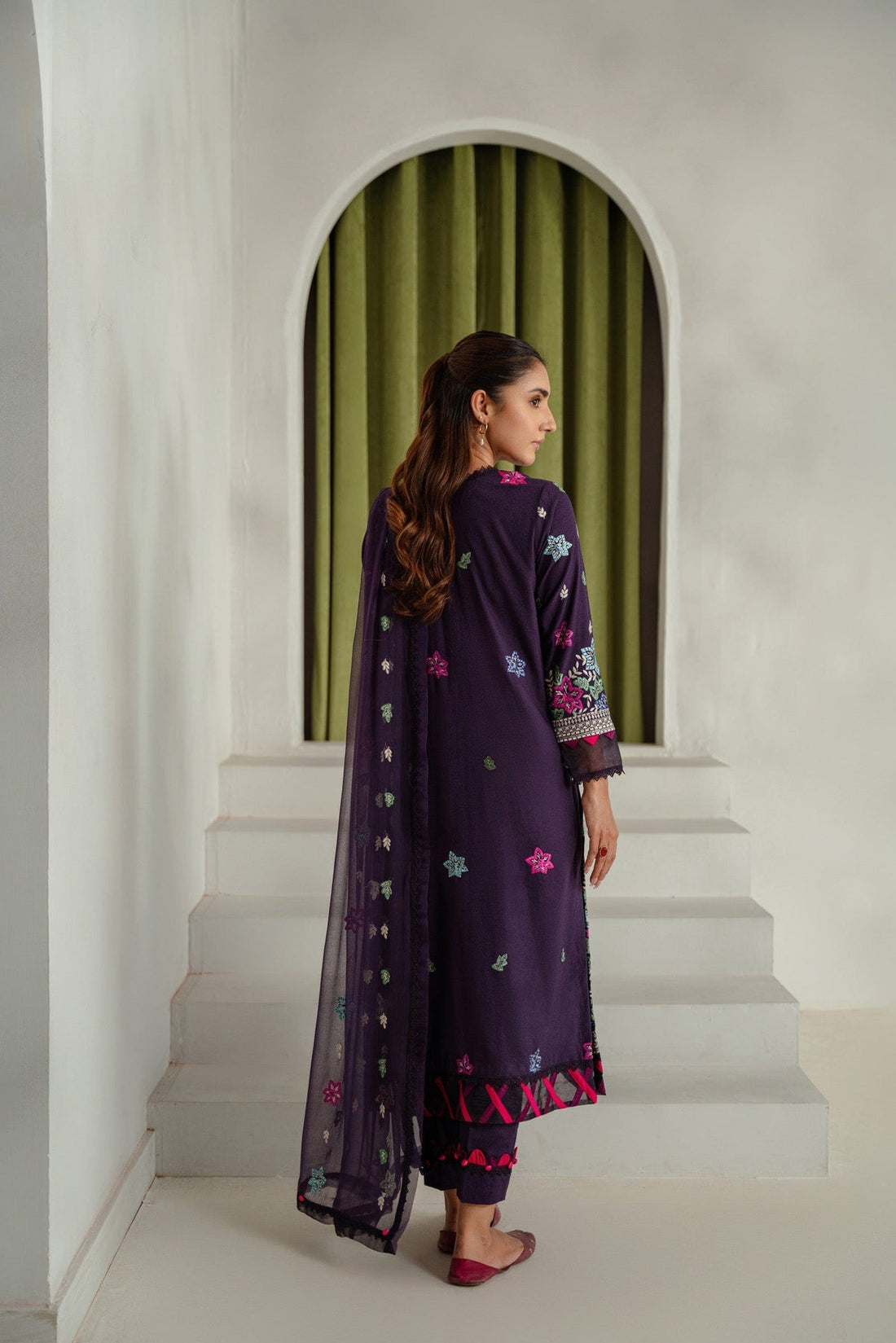 Taana Baana | Manzil Winter |  C3408B -  Taana Baana Ladies Clothes - Original Designer Dress - House of Maryam
