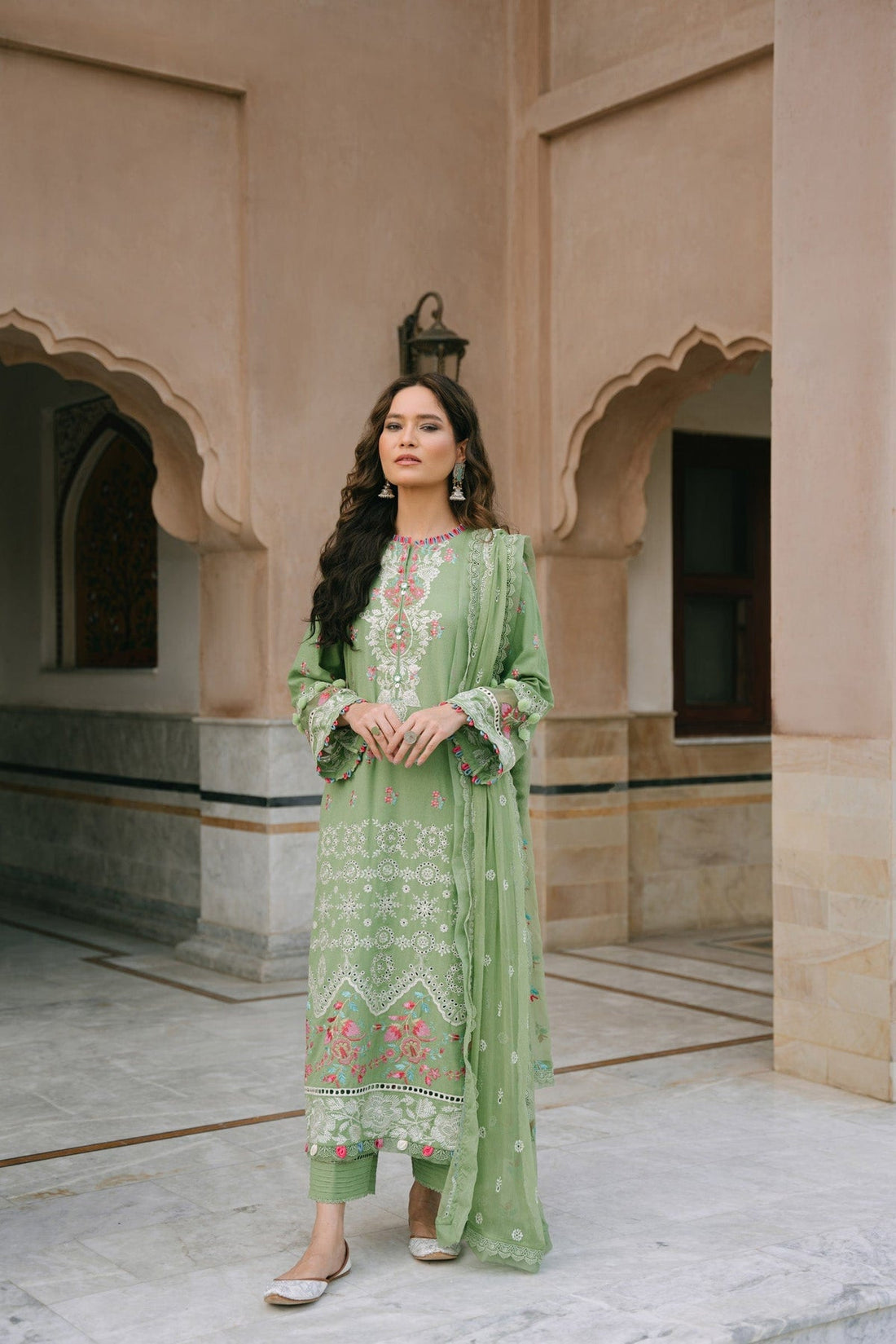 Taana Baana | Manzil Winter |  B3399 -  Taana Baana Ladies Clothes - Original Designer Dress - House of Maryam