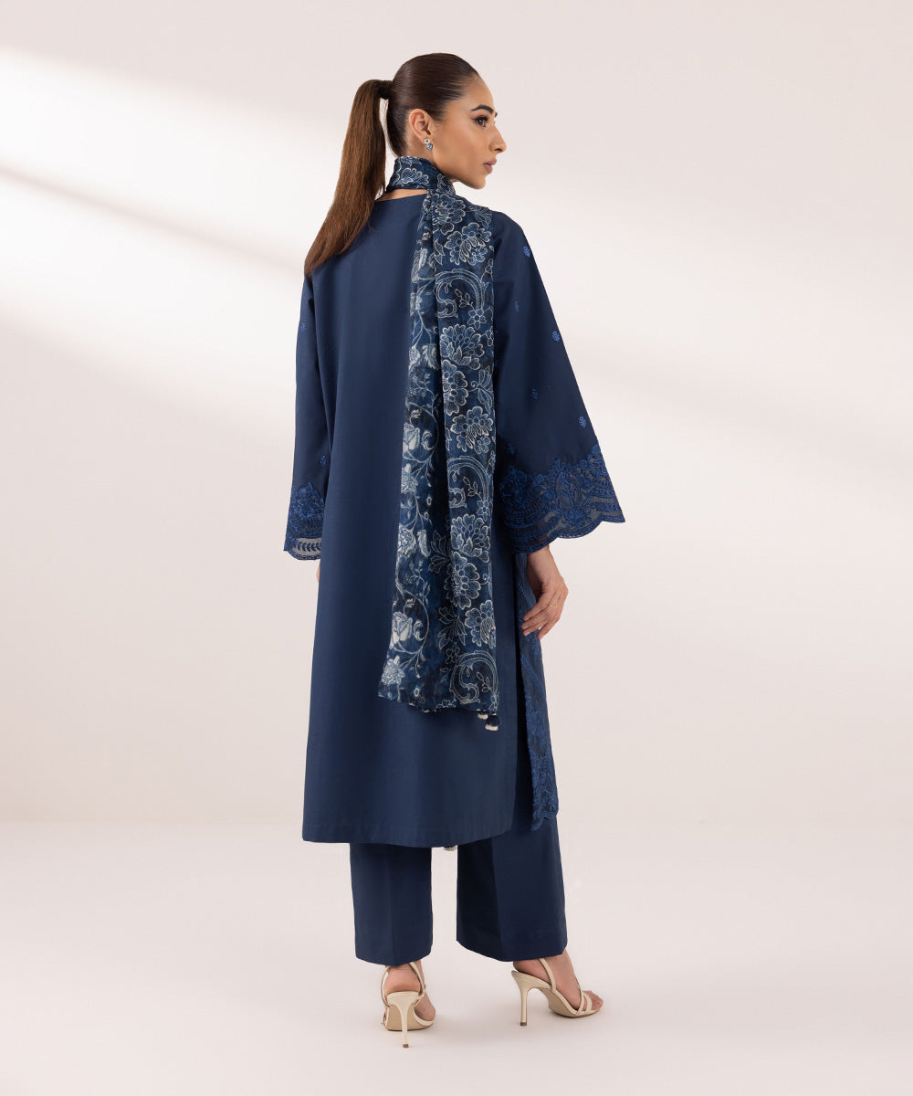 Sapphire | Intermix 2024 | Cambric Suit S-17 -  Sapphire Casuals - Original Designer Dress - House of Maryam