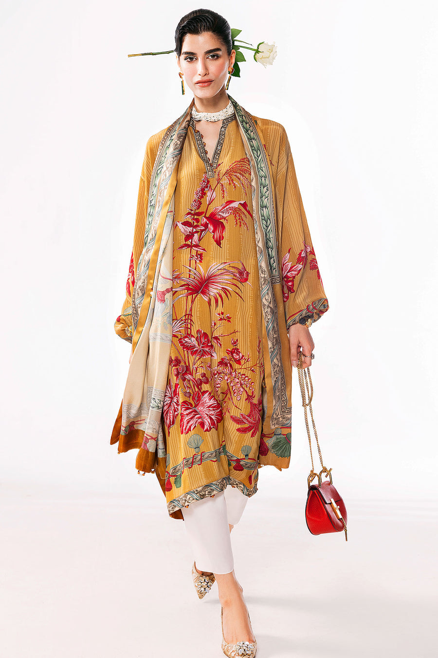 Elan | Auree Pret |ORIANE (EV-21398) -  Elan Ladies Clothes - Original Designer Dress - House of Maryam