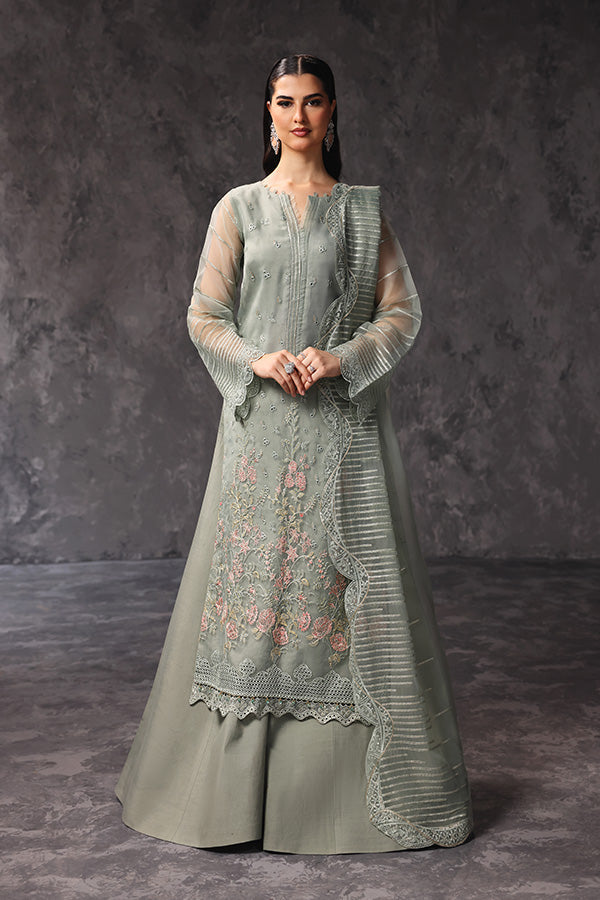 Saffron | Aatish Formals | Sehar-e-Shama -  Saffron Formal - Original Designer Dress - House of Maryam