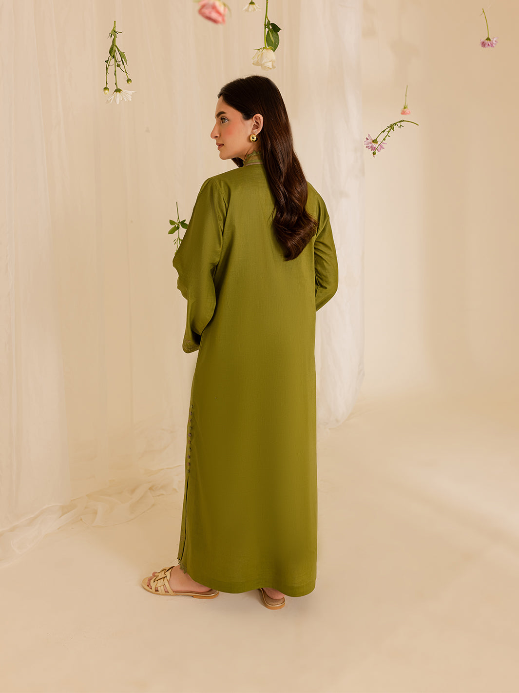 Mahnur | Petal Whispers Lawn Pret | Verdant -  Mahnur Ladies Clothes - Original Designer Dress - House of Maryam