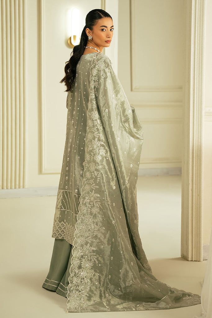 Cross Stitch | Wedding Collection 25 | MUTED MIRAGE -  Cross Stitch Ladies Clothes - Original Designer Dress - House of Maryam