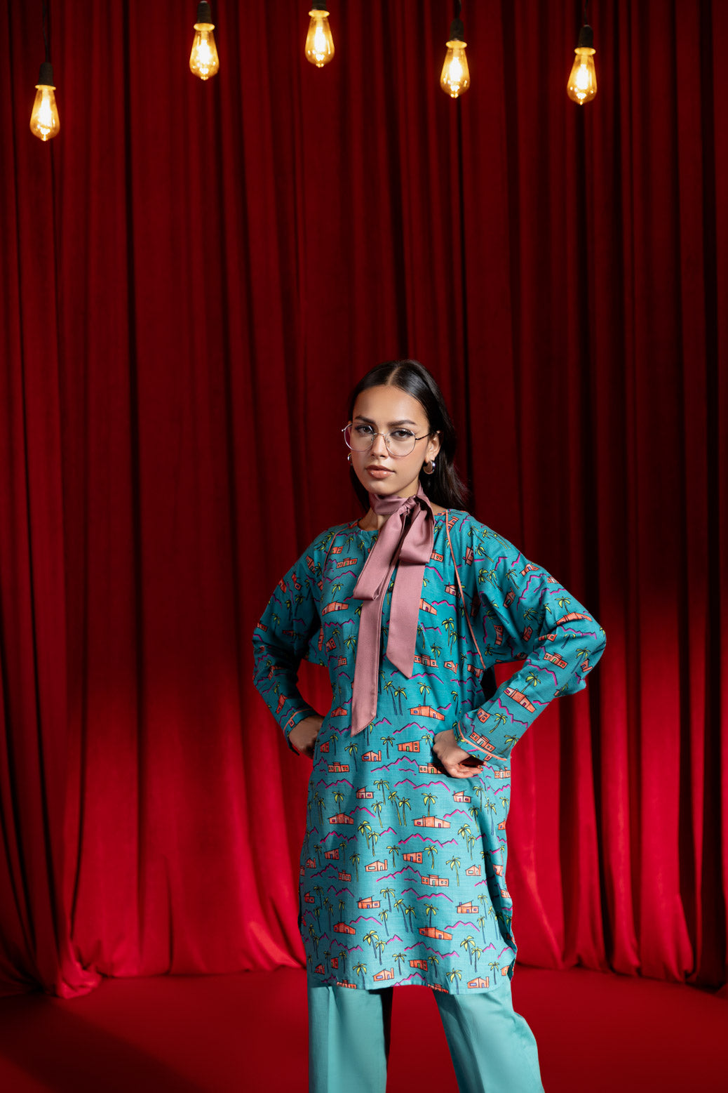 Bonanza Satrangi | S Green Khaddar 2 Piece (WS2242P01) -  Bonanza Satrangi Ready To Wear - Original Designer Dress - House of Maryam