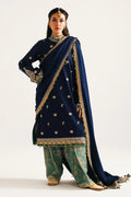 Zara ShahJahan | Winter Shawl 23 | WS23-D1 -  Zara Shahjahan Luxury - Original Designer Dress - House of Maryam