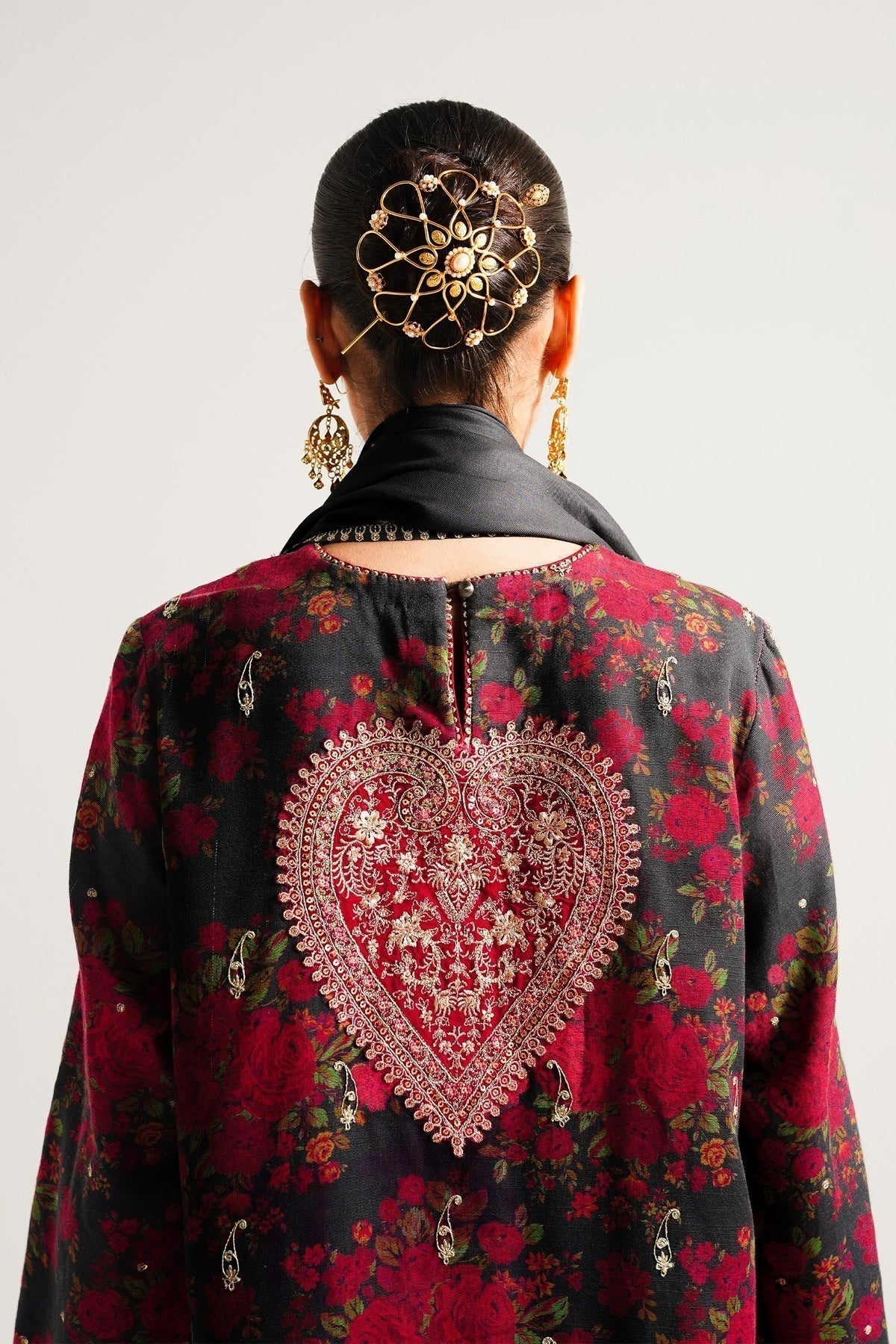 Zara ShahJahan | Winter Shawl 23 | WS23-D3 -  Zara Sahjahan Luxury - Original Designer Dress - House of Maryam