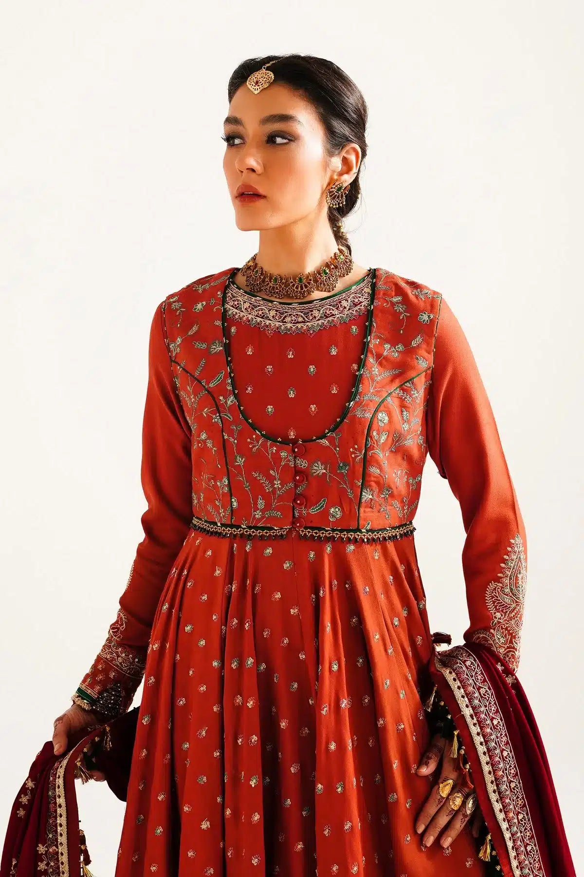 Zara ShahJahan | Winter Shawl 23 | WS23-D4 -  Zara Shahjahan Luxury - Original Designer Dress - House of Maryam