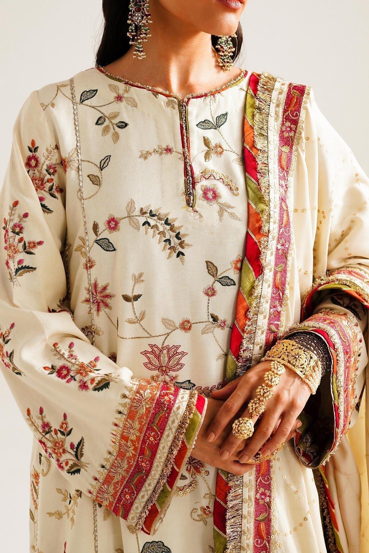 Zara ShahJahan | Winter Shawl 23 | -  Zara Shahjahan Luxury - Original Designer Dress - House of Maryam