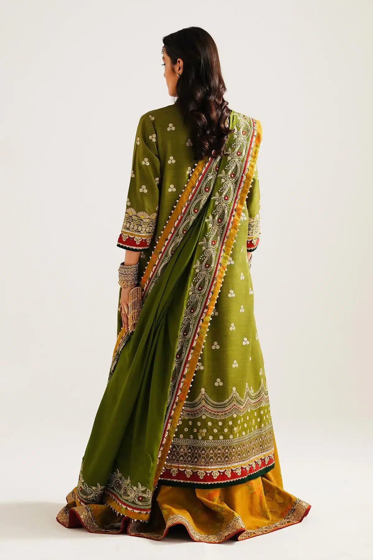 Zara ShahJahan | Winter Shawl 23 | WS23-D6 -  Zara Shahjahan Luxury - Original Designer Dress - House of Maryam