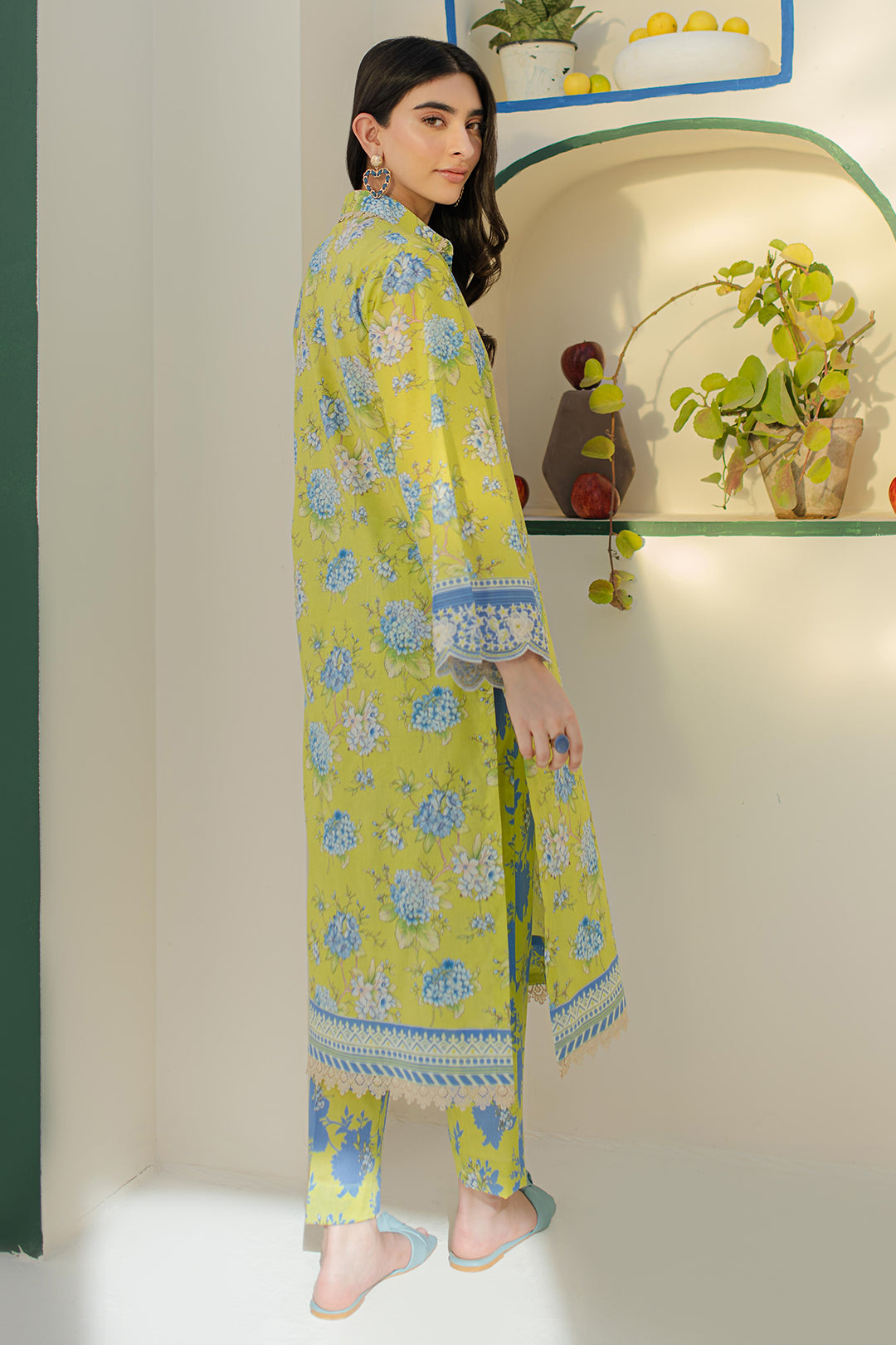 Zellbury | Unstitched 2 Piece Cambric | Embroidered Shirt Shalwar - 0104 -  Zellbury Women Essential Unstitched - Original Designer Dress - House of Maryam
