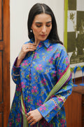 Zellbury | Unstitched 2 Piece Cambric | Shirt Dupatta - 0004 -  Zellbury Women Essential Unstitched - Original Designer Dress - House of Maryam