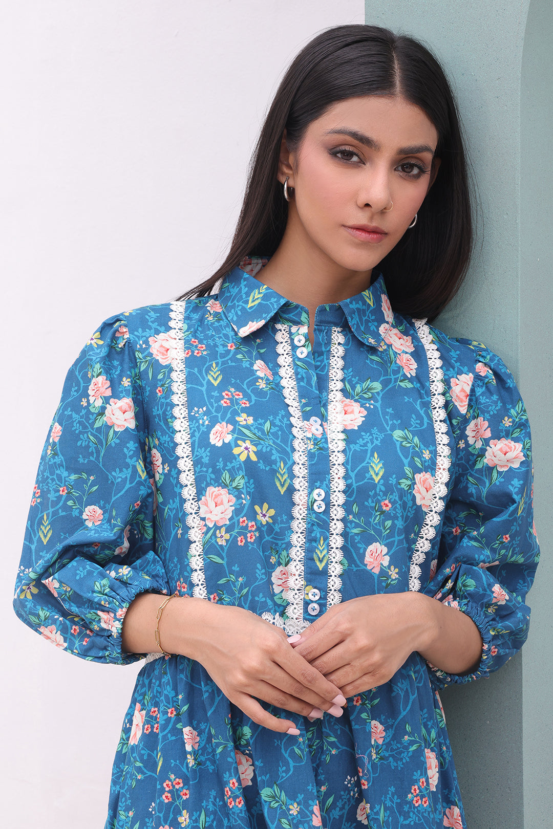 Zellbury | Unstitched 2 Piece Cambric | Shirt Shalwar - 0011 -  Zellbury Women Essential Unstitched - Original Designer Dress - House of Maryam