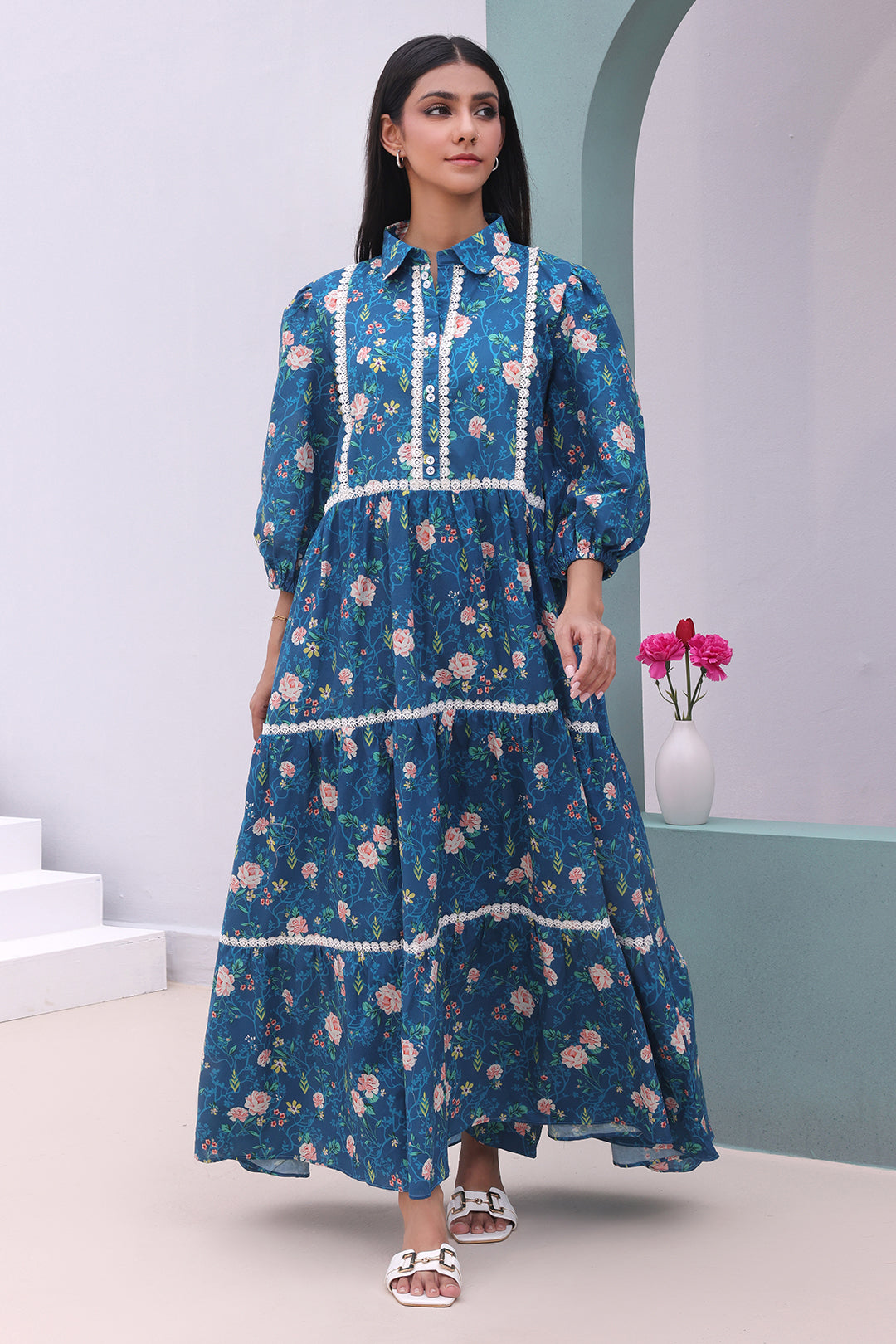 Zellbury | Unstitched 2 Piece Cambric | Shirt Shalwar - 0011 -  Zellbury Women Essential Unstitched - Original Designer Dress - House of Maryam