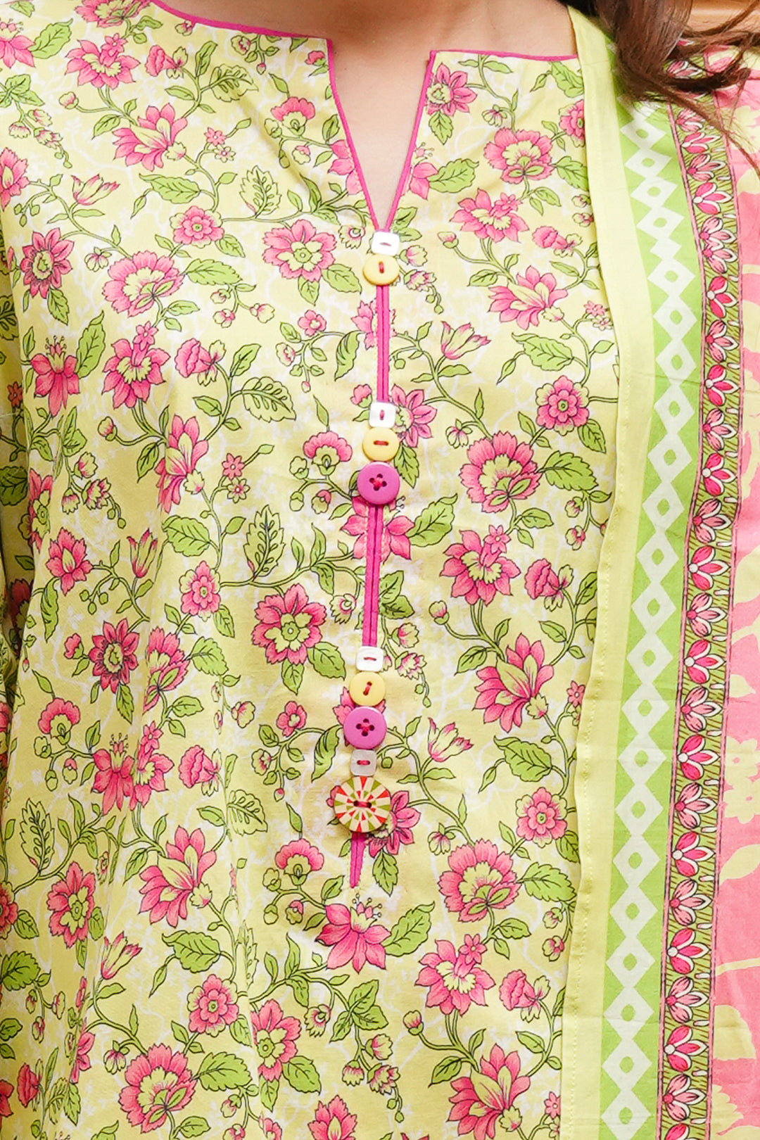 Zellbury | Unstitched 2 Piece Cambric | Shirt Dupatta - 0095 -  Zellbury Women Essential Unstitched - Original Designer Dress - House of Maryam