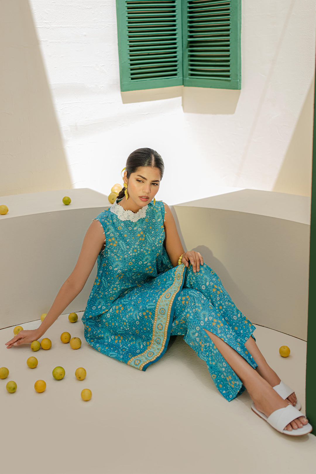 Zellbury | Unstitched 2 Piece Cambric | Shirt Shalwar - 0103 -  Zellbury Women Essential Unstitched - Original Designer Dress - House of Maryam