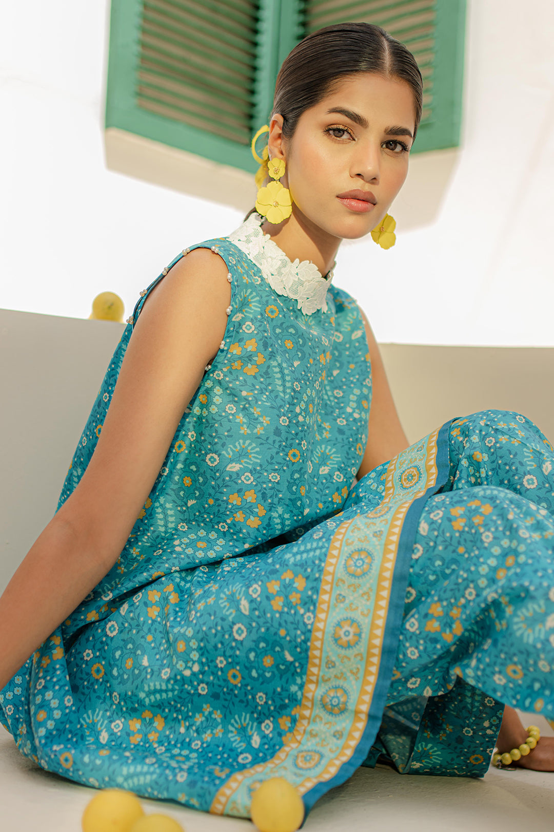 Zellbury | Unstitched 2 Piece Cambric | Shirt Shalwar - 0103 -  Zellbury Women Essential Unstitched - Original Designer Dress - House of Maryam