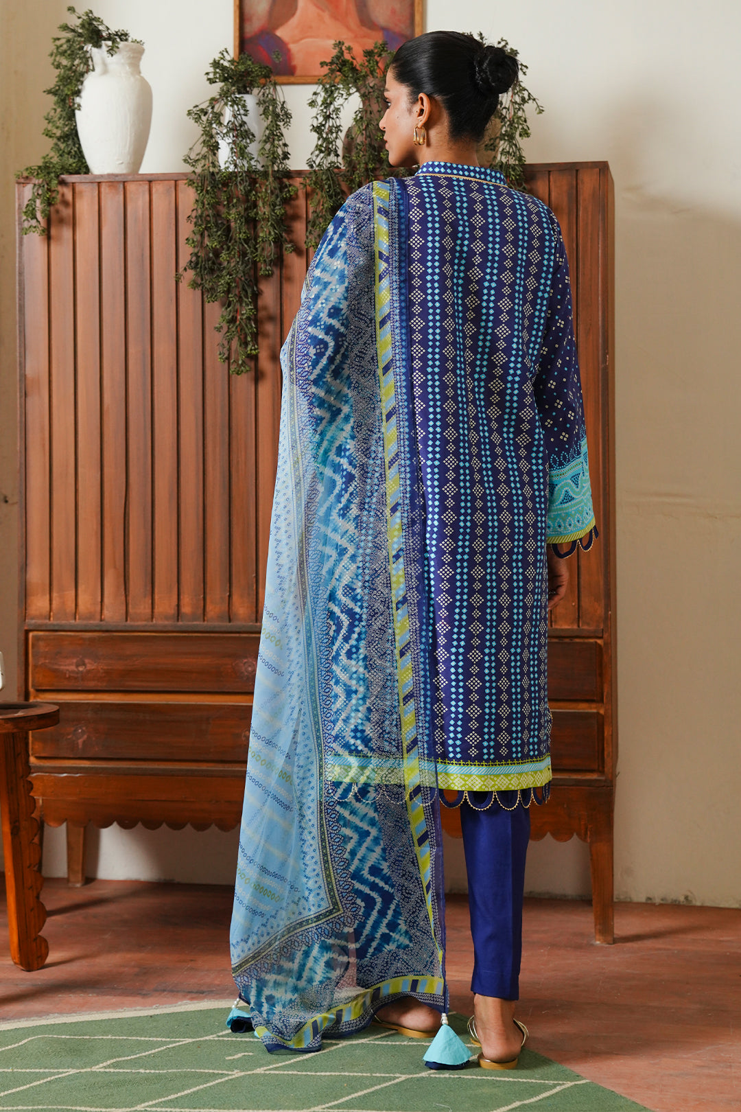 Zellbury | Unstitched 3 Piece Cambric | Shirt Shalwar Dupatta - 0031 -  Zellbury Women Essential Unstitched - Original Designer Dress - House of Maryam