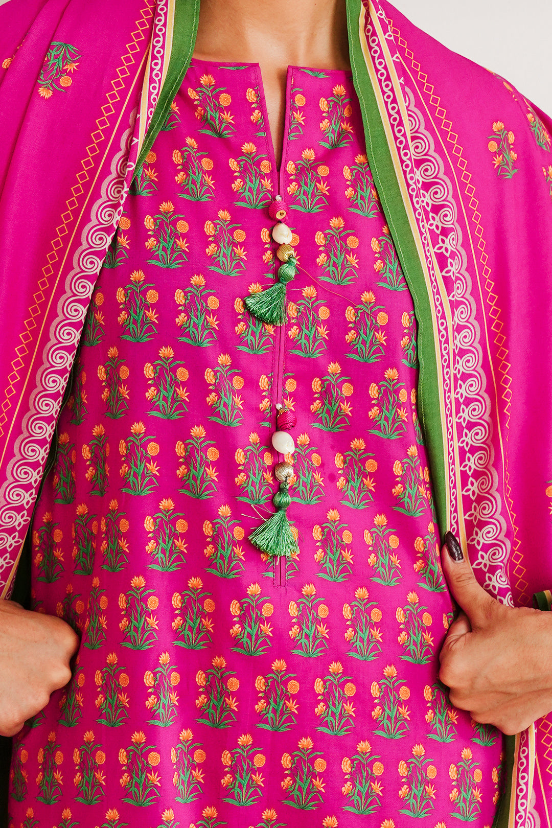 Zellbury | Unstitched 3 Piece Cambric | Shirt Shalwar Dupatta - 0037 -  Zellbury Women Essential Unstitched - Original Designer Dress - House of Maryam