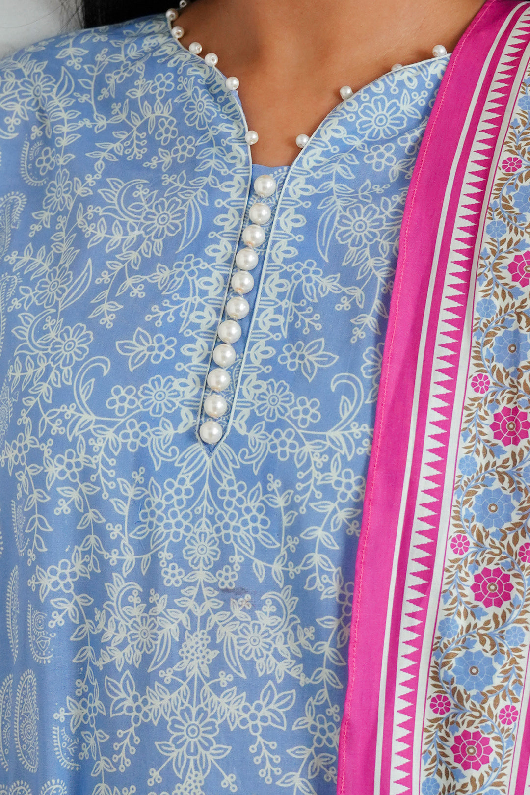 Zellbury | Unstitched 3 Piece Cambric | Shirt Shalwar Dupatta - 0039 -  Zellbury Women Essential Unstitched - Original Designer Dress - House of Maryam