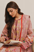 Zellbury | Unstitched 3 Piece Cambric | Shirt Shalwar Dupatta - 0041 -  Zellbury Women Essential Unstitched - Original Designer Dress - House of Maryam