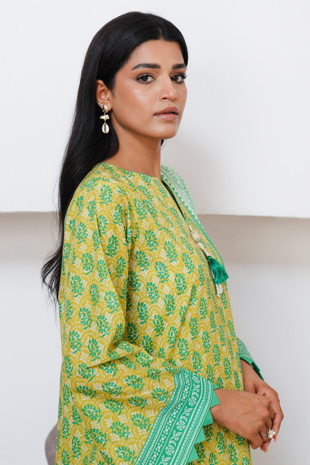 Zellbury | Unstitched 3 Piece Cambric | Shirt Shalwar Dupatta - 0117 -  Zellbury Women Essential Unstitched - Original Designer Dress - House of Maryam