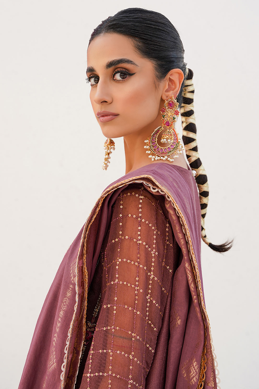 Zellbury | Unstitched 3 Piece Khaddi | Embroidered Shirt Shalwar Dupatta - 0356 -  Zellbury Women Luxury Unstitch - Original Designer Dress - House of Maryam