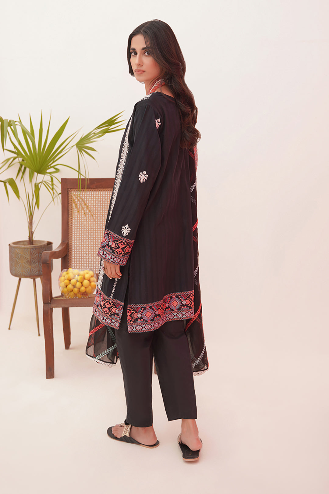 Zellbury | Unstitched 3 Piece Lawn | Embroidered Shirt Shalwar Dupatta - 0360 -  Zellbury Women Luxury Unstitch - Original Designer Dress - House of Maryam