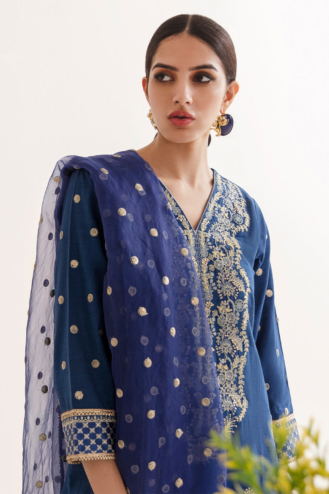 Zellbury | Unstitched 3 Piece Khaddar | Embroidered Shirt Shalwar Dupatta - 0295 -  Zellbury Women Luxury Unstitch - Original Designer Dress - House of Maryam