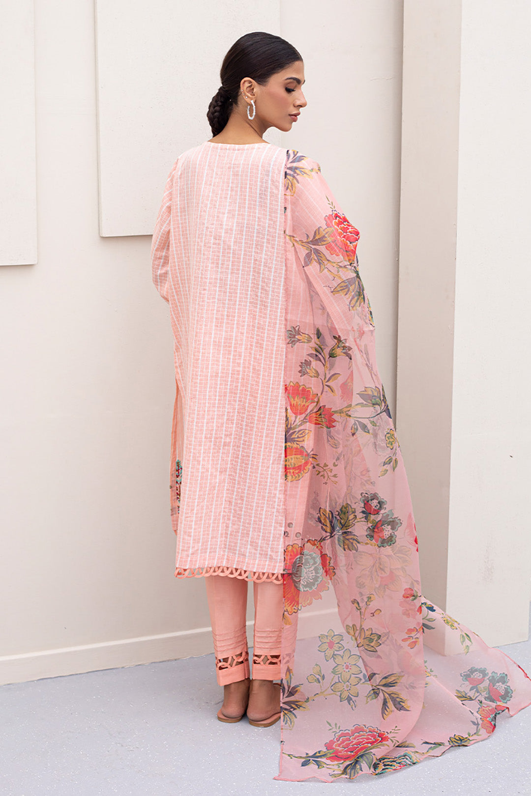 Zellbury | Unstitched 3 Piece Jacquard | Embroidered Shirt Shalwar Dupatta - 0286 -  Zellbury Women Signature Unstitched - Original Designer Dress - House of Maryam