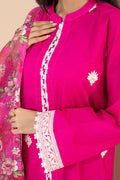 Zellbury | Unstitched 3 Piece Pink | Embroidered Shirt Shalwar Dupatta - 0365 -  Zellbury Women Signature Unstitched - Original Designer Dress - House of Maryam