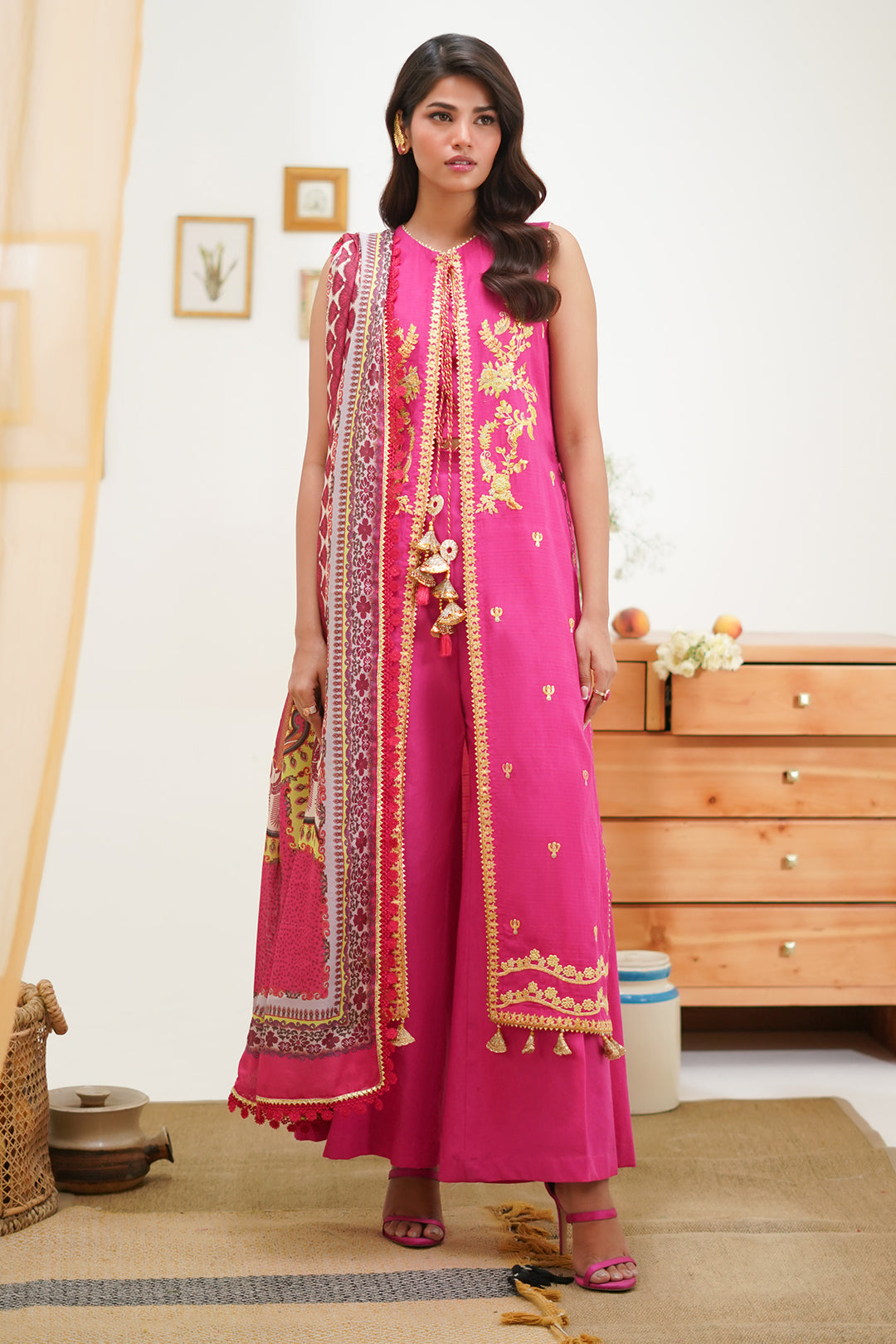 Zellbury | Unstitched 3 Piece Lawn | Embroidered Shirt Shalwar Dupatta - 1270 -  Zellbury Women Signature Unstitched - Original Designer Dress - House of Maryam