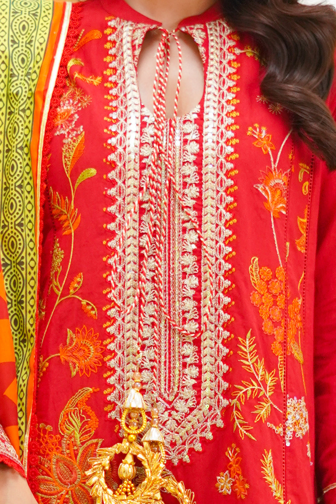 Zellbury | Unstitched 3 Piece Lawn | Embroidered Shirt Shalwar Dupatta - 1295 -  Zellbury Women Signature Unstitched - Original Designer Dress - House of Maryam