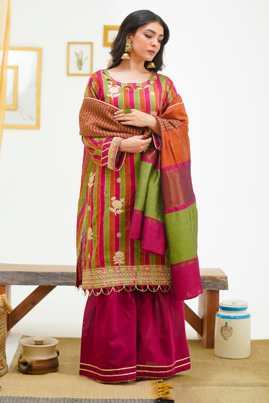 Zellbury | Unstitched 3 Piece Yarn | Embroidered Shirt Shalwar Dupatta - 1299 -  Zellbury Women Signature Unstitched - Original Designer Dress - House of Maryam