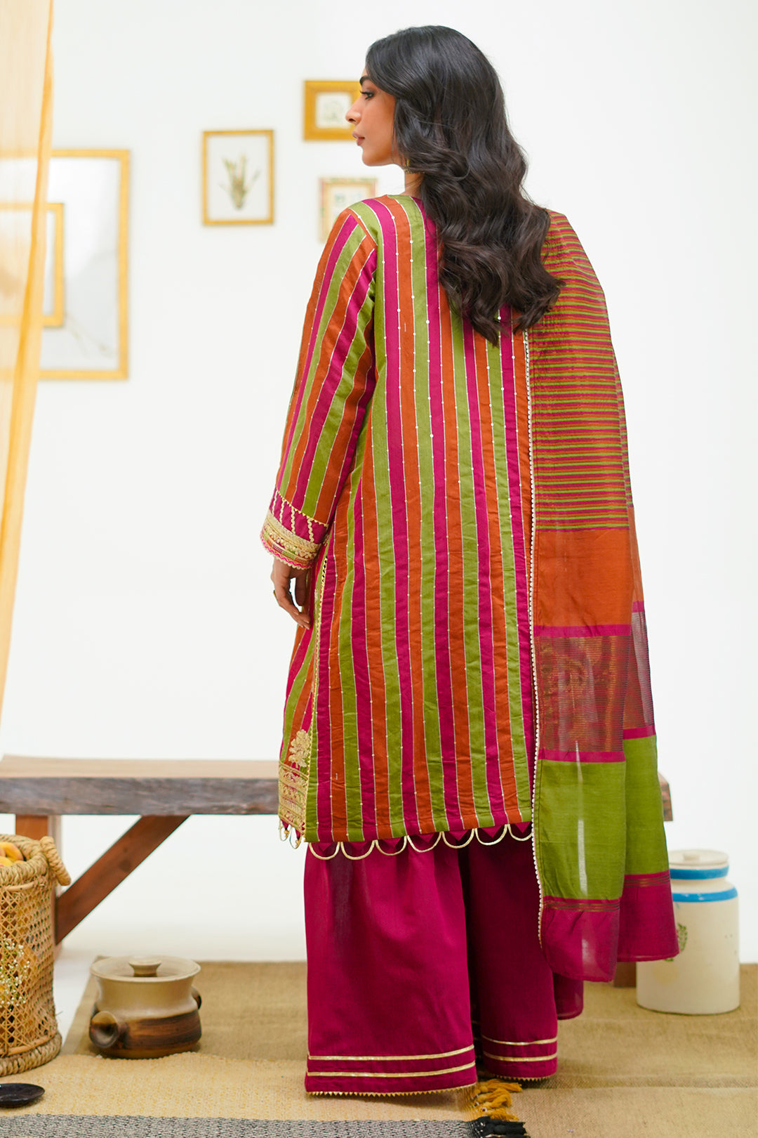 Zellbury | Unstitched 3 Piece Yarn | Embroidered Shirt Shalwar Dupatta - 1299 -  Zellbury Women Signature Unstitched - Original Designer Dress - House of Maryam