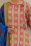 Zellbury | Unstitched 2 Piece Lawn | Shirt Dupatta - 1156 -  Zellbury Women Essential Unstitched - Original Designer Dress - House of Maryam