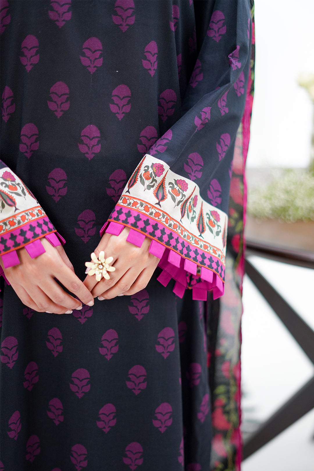 Zellbury | Unstitched 3 Piece Lawn | Shirt Shalwar Dupatta - 1324 -  Zellbury Women Essential Unstitched - Original Designer Dress - House of Maryam