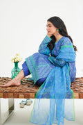 Zellbury | Unstitched 3 Piece Lawn | Shirt Shalwar Dupatta - 1417 -  Zellbury Women Essential Unstitched - Original Designer Dress - House of Maryam