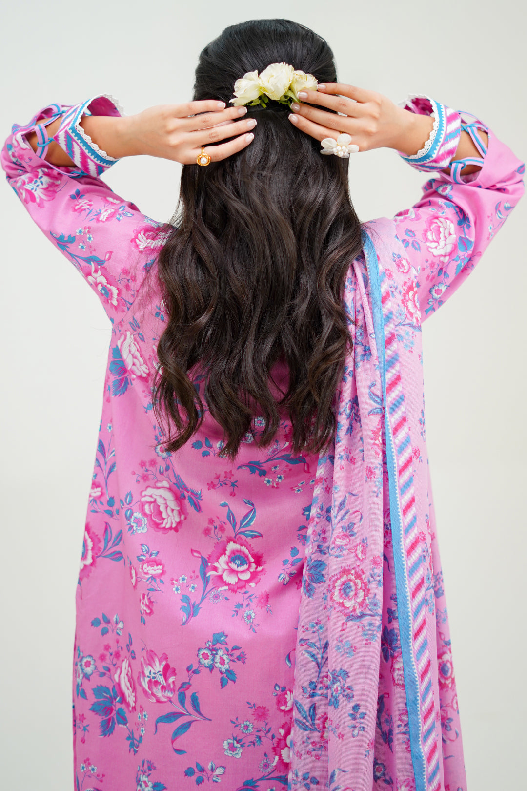 Zellbury | Unstitched 3 Piece Lawn | Shirt Shalwar Dupatta - 1569 -  Zellbury Women Essential Unstitched - Original Designer Dress - House of Maryam