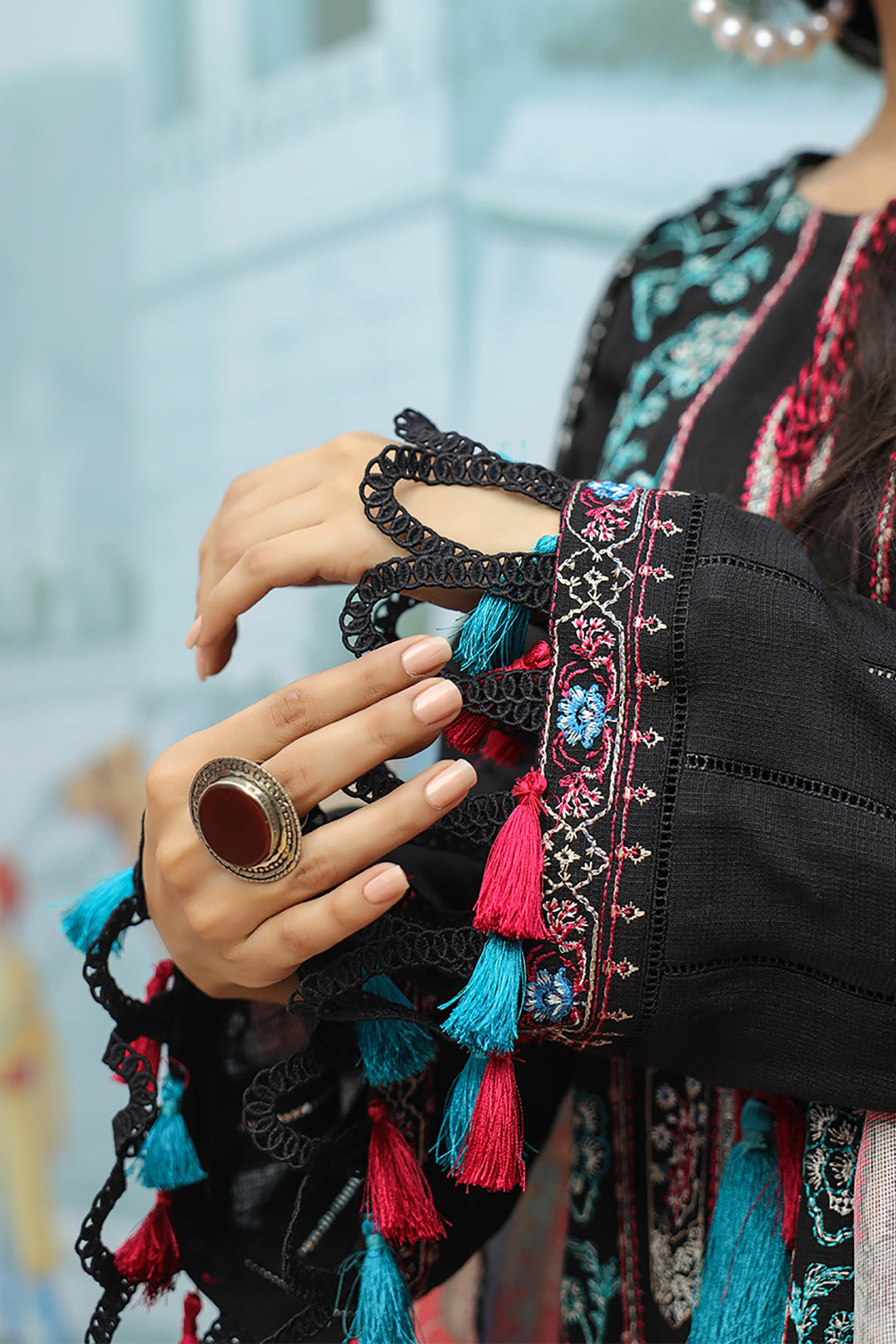 Zellbury | Unstitched 3 Piece Khaddar | Embroidered Shirt Shalwar Dupatta - 0776 -  Zellbury Women Signature Unstitched - Original Designer Dress - House of Maryam