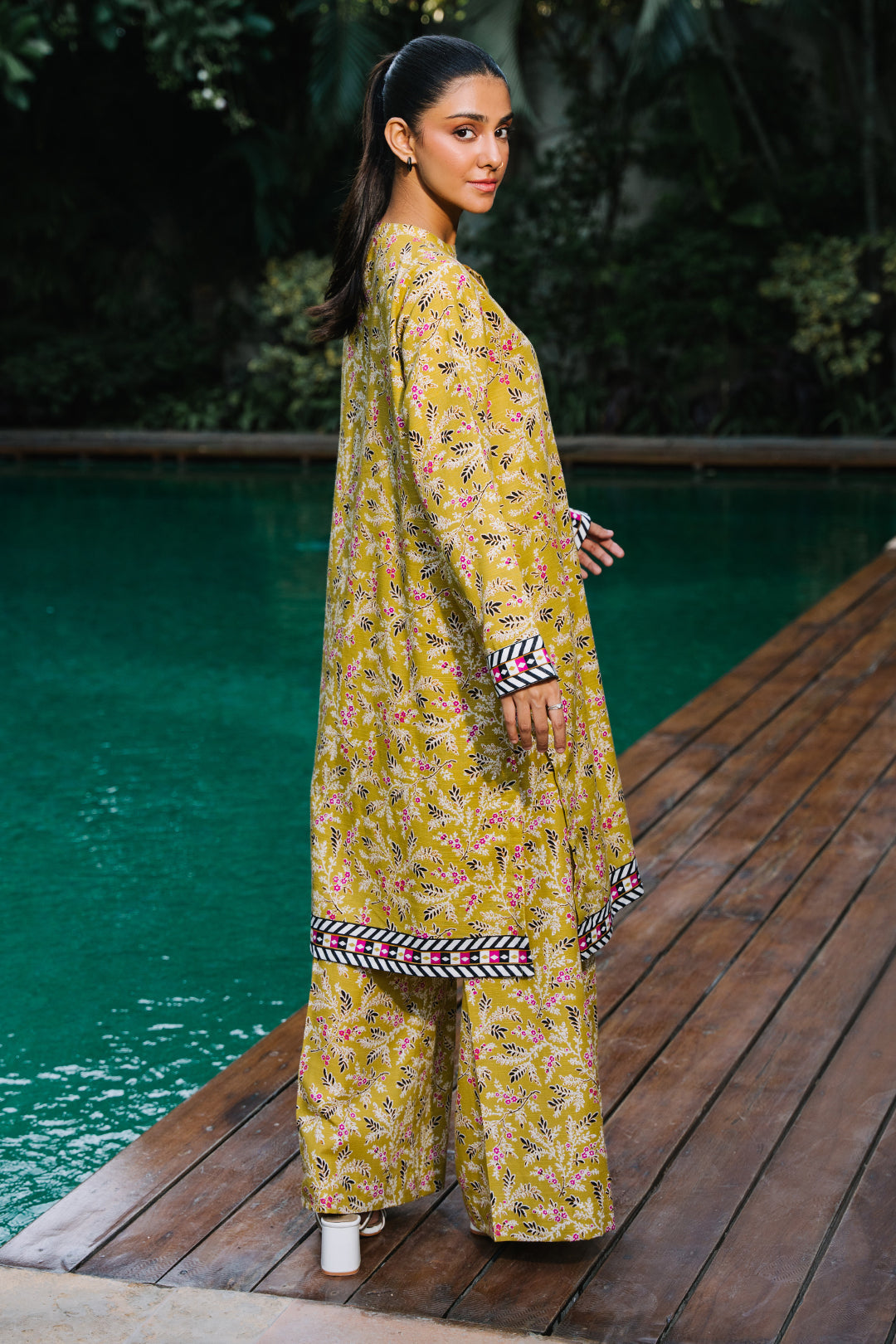 Zellbury | Unstitched 2 Piece Khaddar | Shirt Shalwar - 0164 -  Zellbury Women Essential Unstitched - Original Designer Dress - House of Maryam
