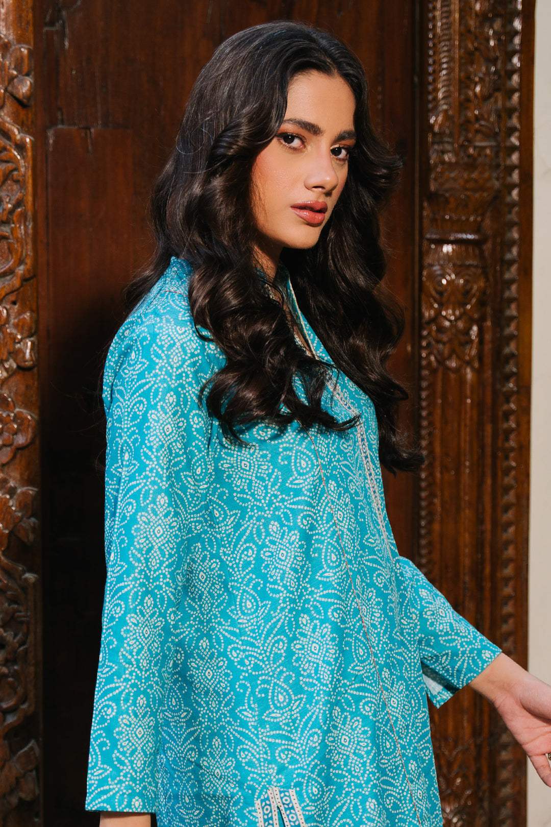 Zellbury | Unstitched 2 Piece Khaddar | Shirt Shalwar - 0168 -  Zellbury Women Essential Unstitched - Original Designer Dress - House of Maryam