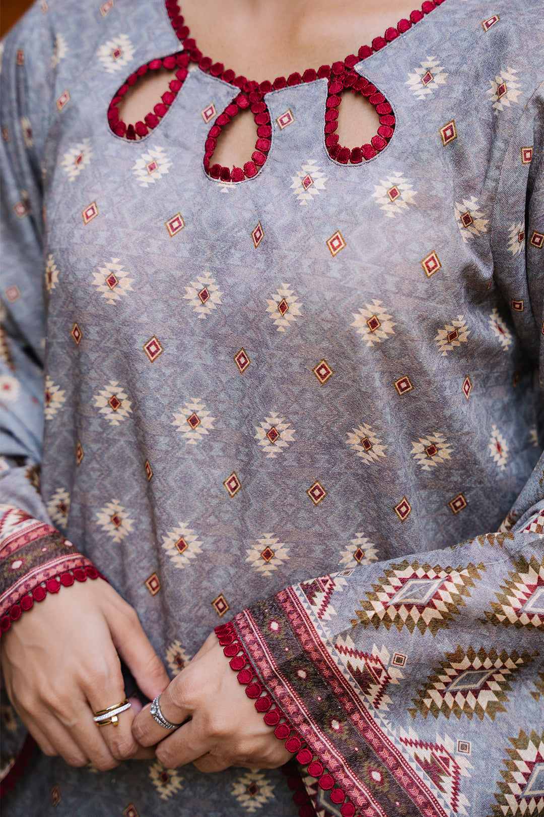 Zellbury | Unstitched 3 Piece Karandi | Shirt Shalwar Dupatta - 0209 -  Zellbury Women Essential Unstitched - Original Designer Dress - House of Maryam