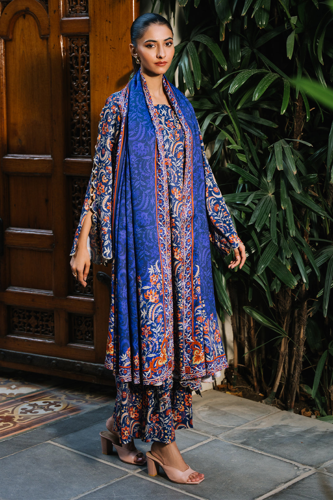 Zellbury | Unstitched 3 Piece Viscose | Shirt Shalwar Dupatta - 0215 -  Zellbury Women Essential Unstitched - Original Designer Dress - House of Maryam