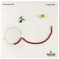 Wedding Nose Ring-0001 -  Zeesy Nose ring - Original Designer Dress - House of Maryam